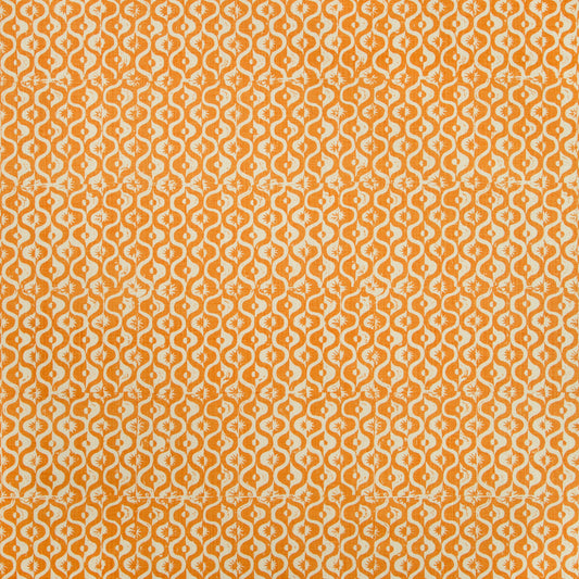 BFC-3669-12 SMALL MEDALLION TANGERINE LEE JOFA Fabrics Drapery Upholstery