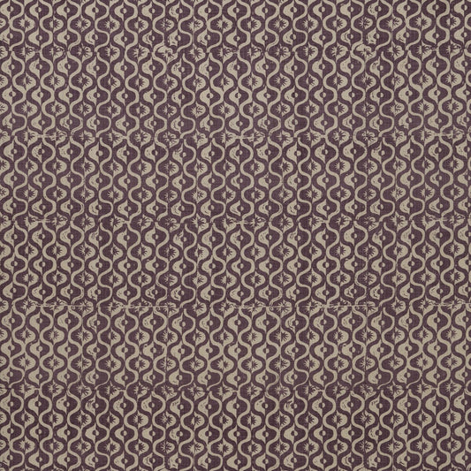 BFC-3669-909 SMALL MEDALLION AUBERGINE LEE JOFA Fabrics Drapery Upholstery