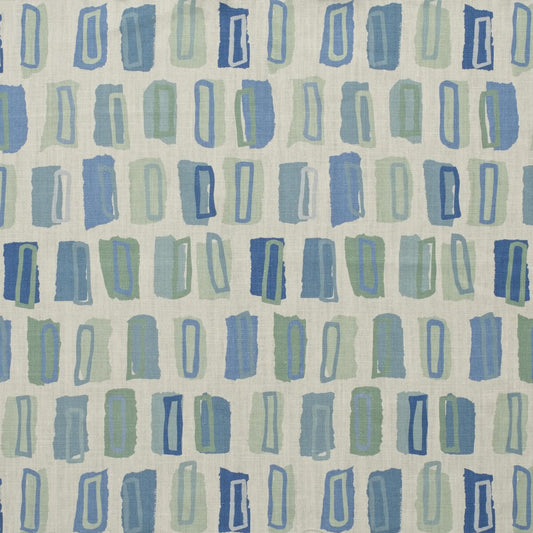 BFC-3675-513 HUDSON BLUE/GREEN LEE JOFA Fabrics Drapery Upholstery