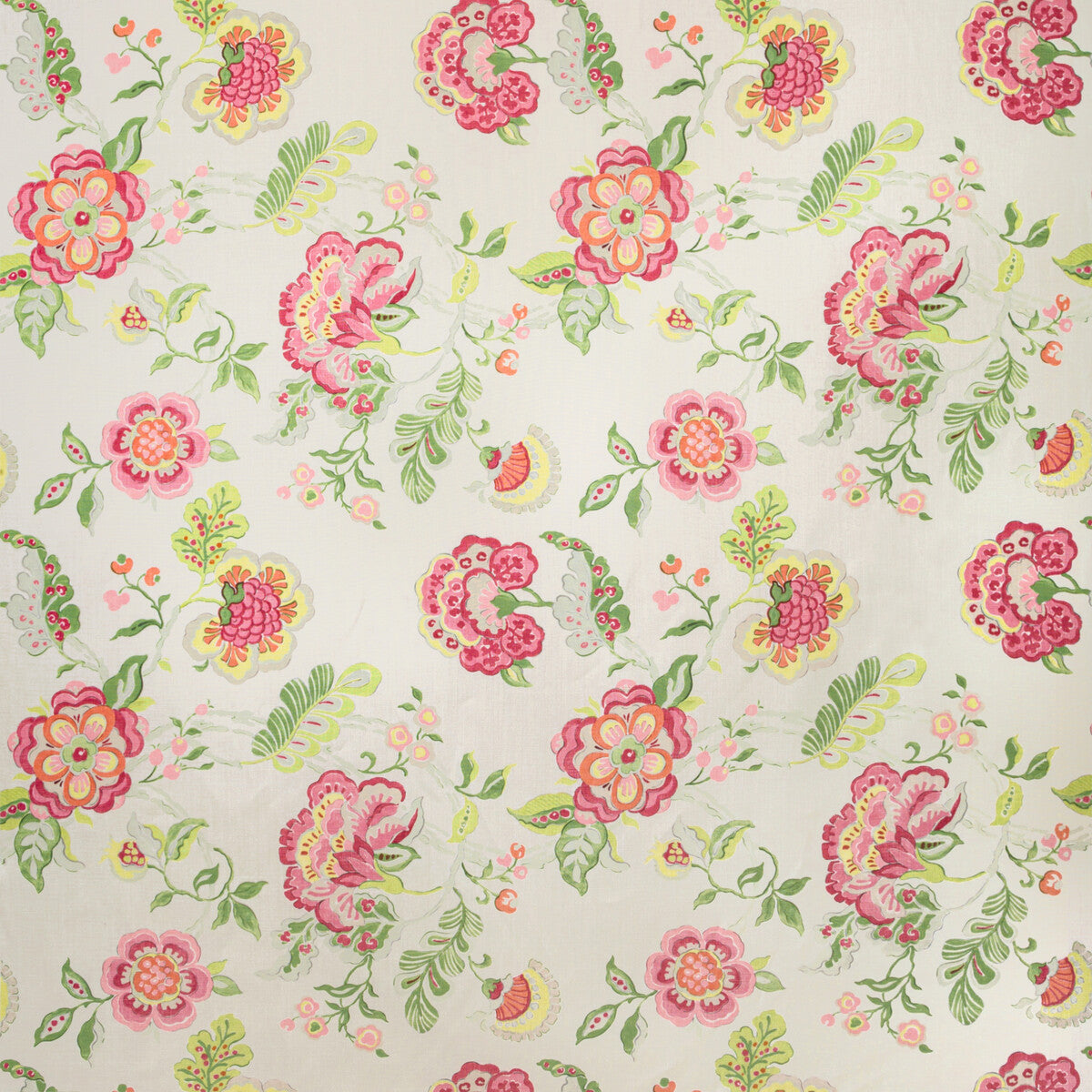 BFC-3682-73 SOMERSET PINK/LIME LEE JOFA Fabrics Drapery Upholstery