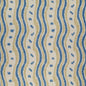 BFC-3687-54 IKAT STRIPE BLUE/YELLOW LEE JOFA Fabrics Drapery Upholstery