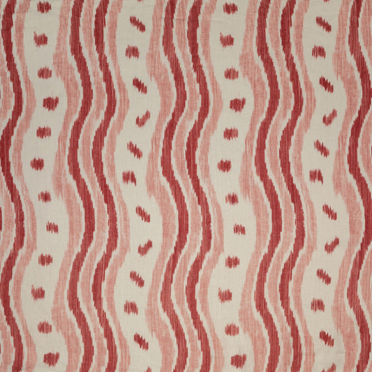 BFC-3687-917 IKAT STRIPE CORAL LEE JOFA Fabrics Drapery Upholstery