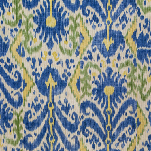 BFC-3688-514 KAMARA BLUE/YELLOW LEE JOFA Fabrics Drapery Upholstery