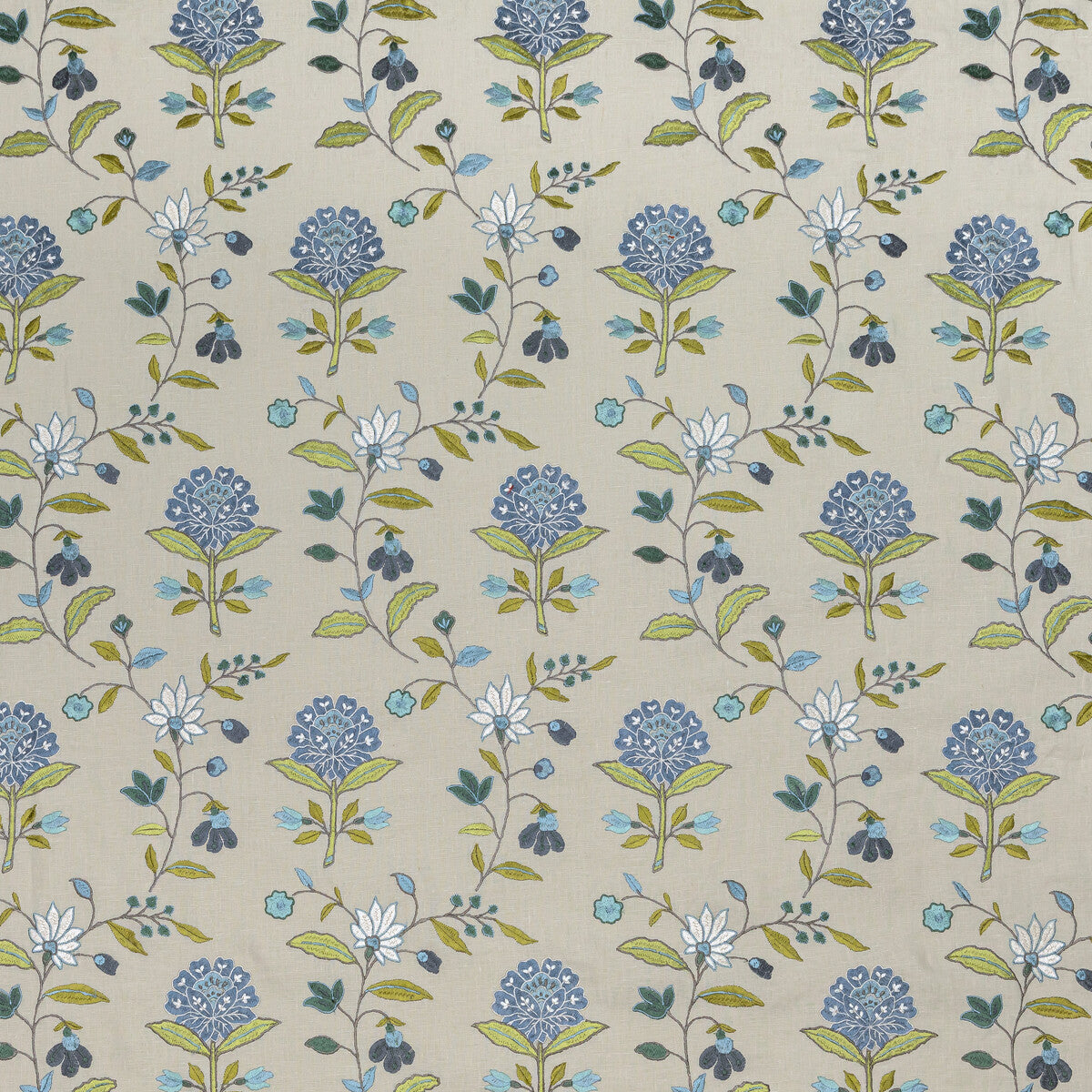 BFC-3693-523 KALLA BLUE/GREEN LEE JOFA DRAPERY