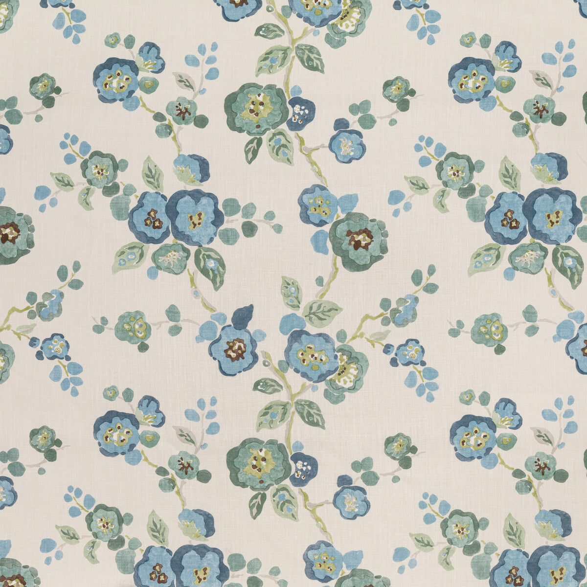 BFC-3705-523 HANA BLUE GREEN LEE JOFA Fabrics Drapery Upholstery