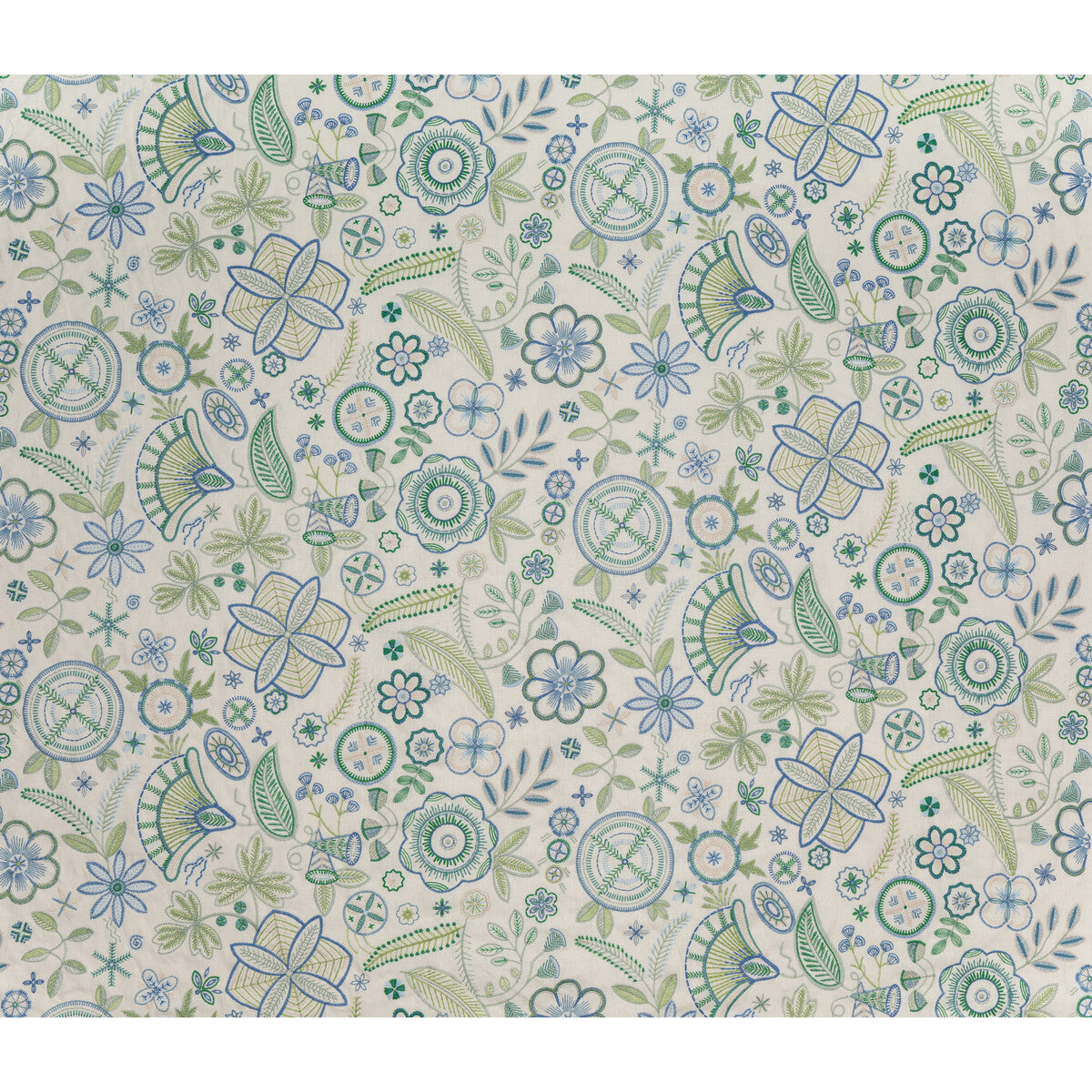 BFC-3710-523 EDEN BLUE GREEN LEE JOFA Fabrics Drapery Upholstery