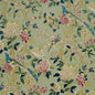 BP10148-3 HYDRANGEA BIRD AQUA/ROSE G P & J BAKER Fabrics Drapery Upholstery