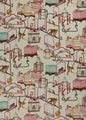 BP10591-3 MENAGERIE VELVET AQUA G P & J BAKER Fabrics Drapery Upholstery