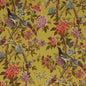 BP10723-1 HYDRANGEA BIRD OCHRE G P & J BAKER Fabrics Drapery Upholstery