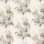 BP10774-3 BIRD & IRIS IVORY/MOLE G P & J BAKER Fabrics Drapery Upholstery
