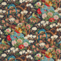 BP10815-1 ROCKBIRD VELVET INDIGO G P & J BAKER Fabrics Drapery Upholstery