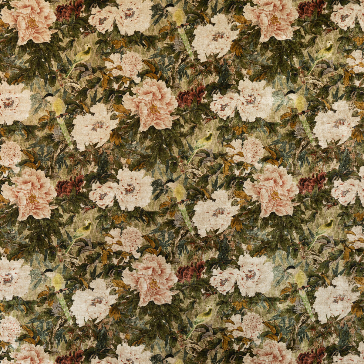 BP10817-1 ORIENTAL GARDEN MOLE G P & J BAKER Fabrics Drapery Upholstery