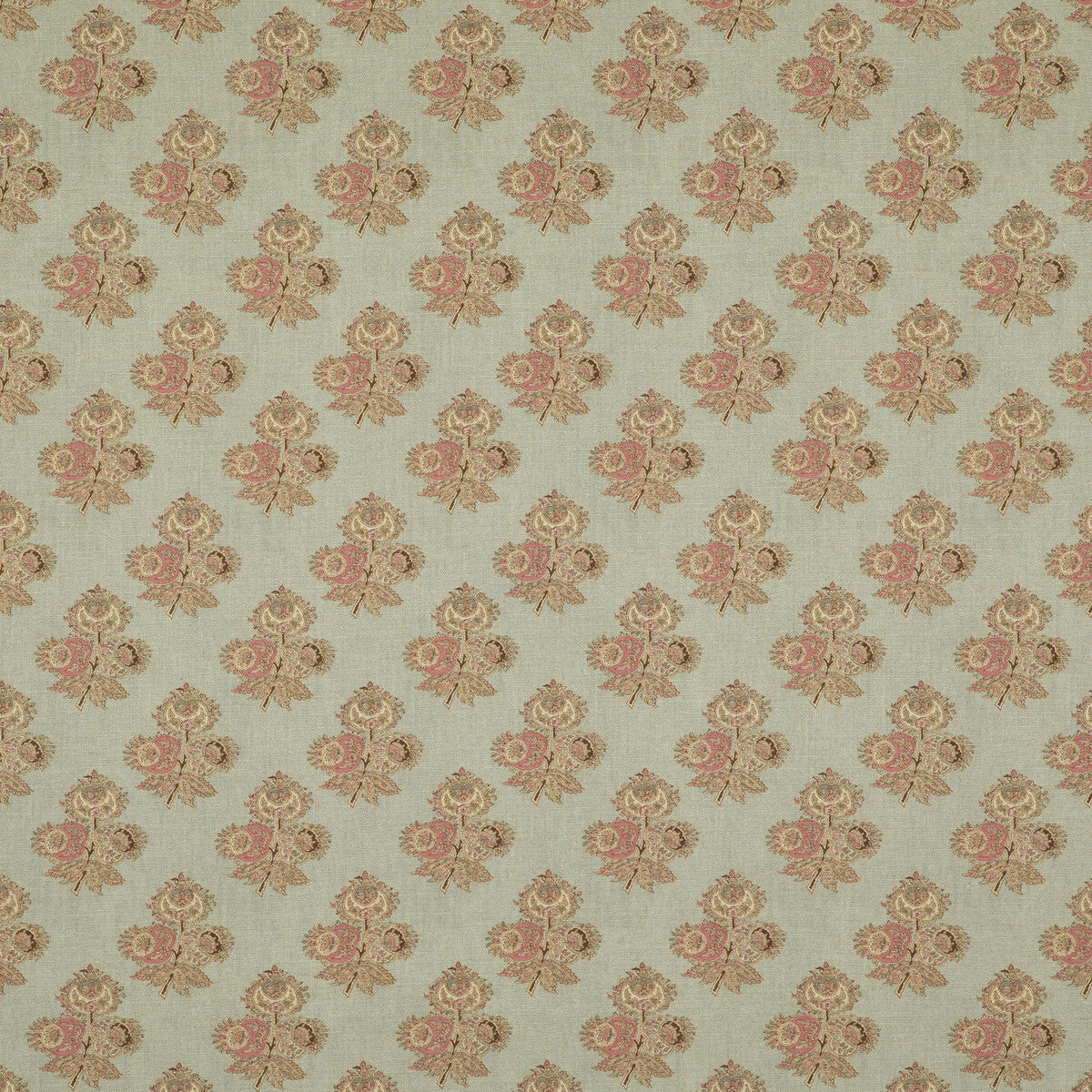 BP10823-5 POPPY PAISLEY AQUA G P & J BAKER Fabrics Drapery Upholstery