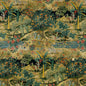 BP10832-2 RAMAYANA VELVET EMERALD/SAND G P & J BAKER Fabrics Drapery Upholstery