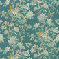 BP10851-5 HYDRANGEA BIRD (ARCHIVE) TEAL G P & J BAKER Fabrics Drapery Upholstery