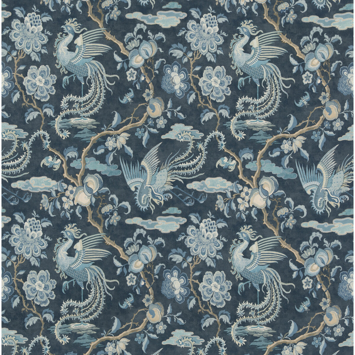BP10852-1 CHIFU INDIGO G P & J BAKER Fabrics Drapery Upholstery