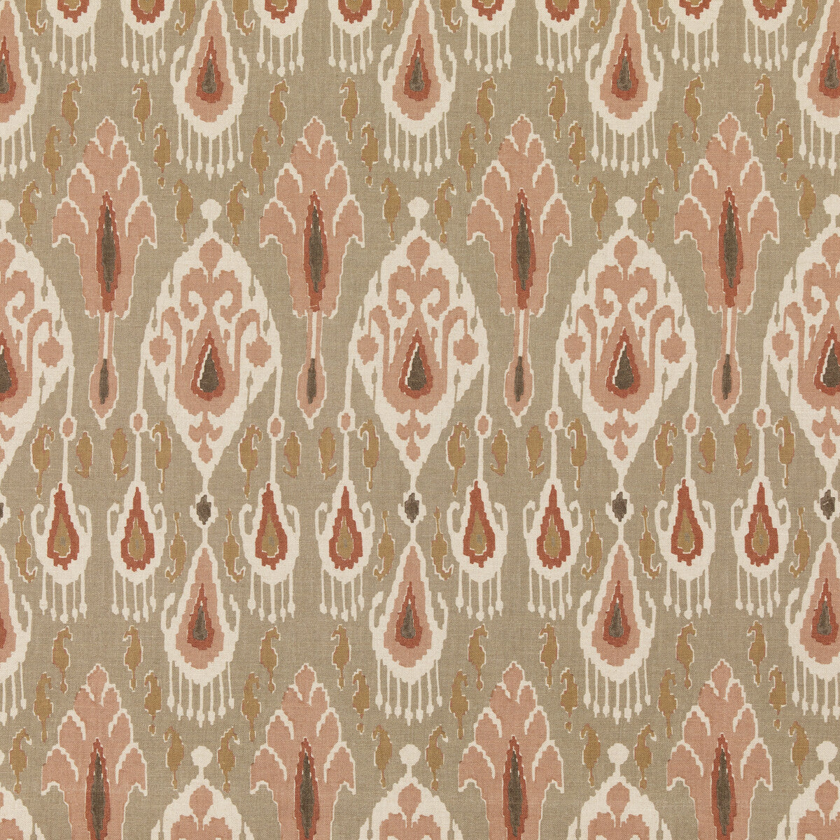 BP10853-5 IKAT BOKHARA NEUTRAL G P & J BAKER Fabrics Drapery Upholstery