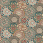 BP10856-3 IMARI TEAL G P & J BAKER Fabrics Drapery Upholstery