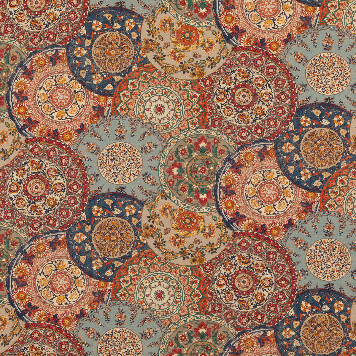 BP10856-4 IMARI RED/INDIGO G P & J BAKER Fabrics Drapery Upholstery