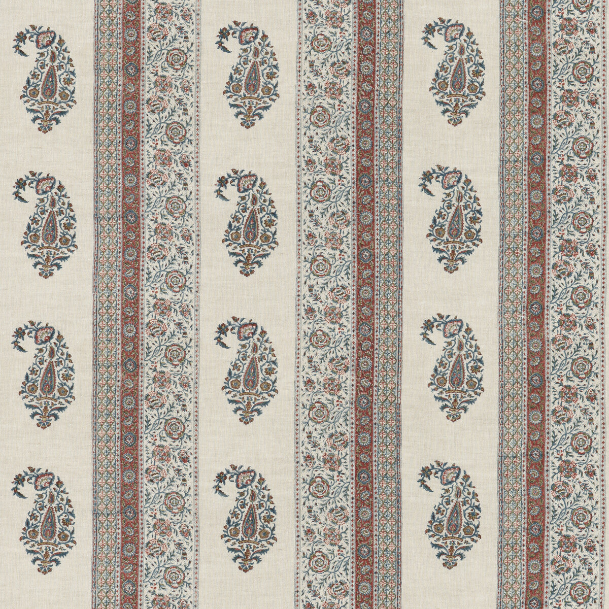 BP10915-2 PORTOBELLO RED/BLUE G P & J BAKER Fabrics Drapery Upholstery