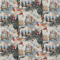 BP10927-1 SHALIMAR INDIGO/RED G P & J BAKER Fabrics Drapery Upholstery