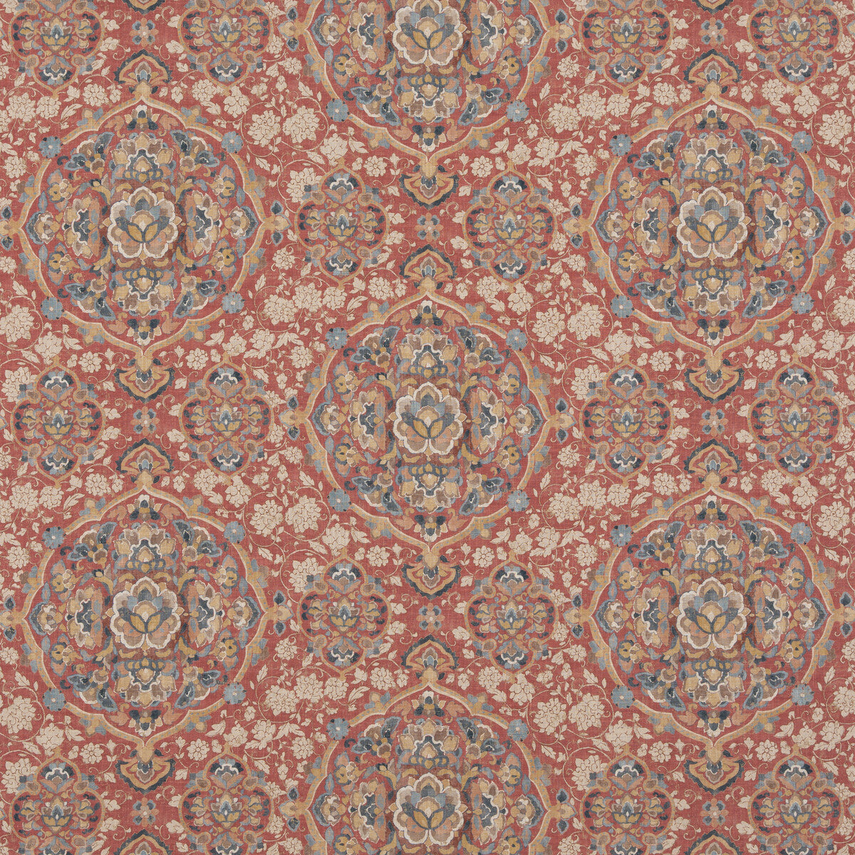 BP10928-4 KIANA RED/BLUE G P & J BAKER Fabrics Drapery Upholstery