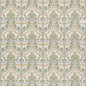BP10967-3 BIRDS & CHERRIES COTTON AQUA G P & J BAKER Fabrics Drapery Upholstery
