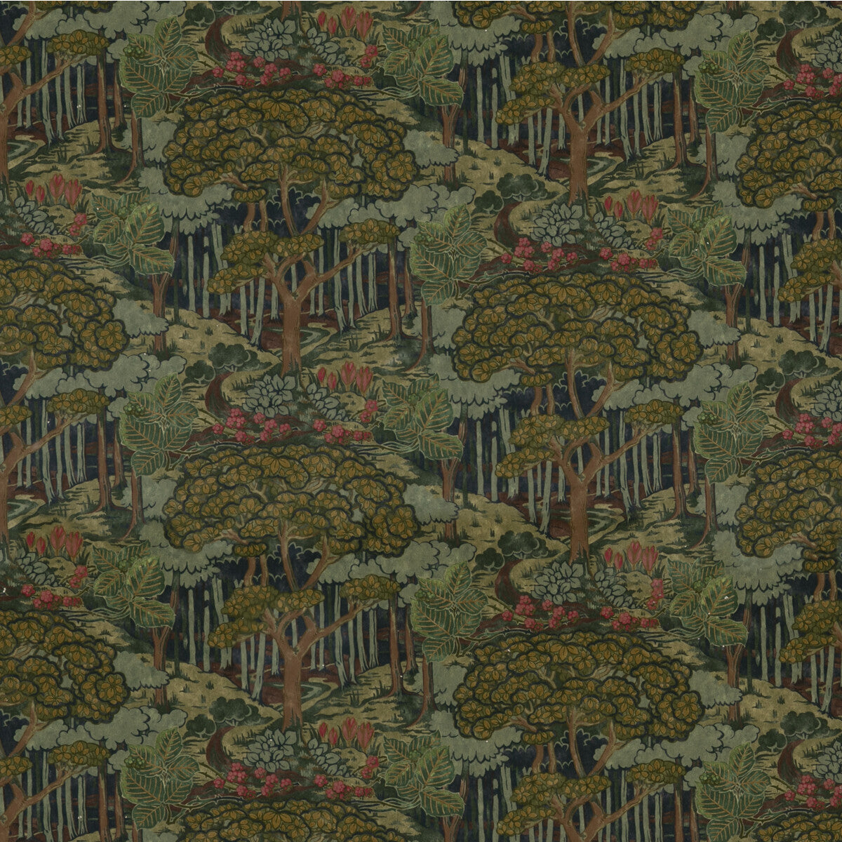 BP10972-1 RUSKIN VELVET EMERALD G P & J BAKER Fabrics Drapery Upholstery