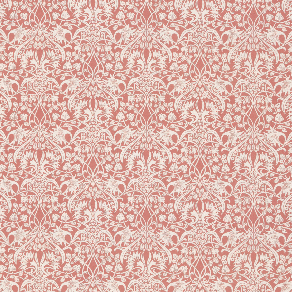 BP10974-1 FRITILLERIE COTTON CORAL G P & J BAKER Fabrics Drapery Upholstery