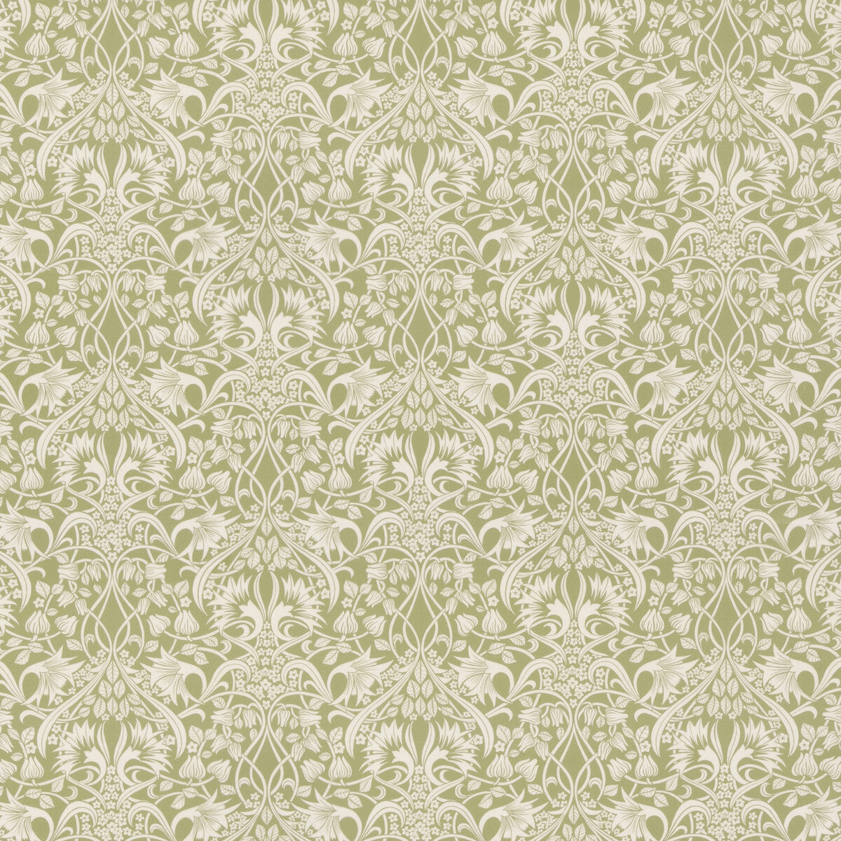 BP10974-2 FRITILLERIE COTTON GREEN G P & J BAKER Fabrics Drapery Upholstery