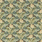 BP10977-1 TULIP & JASMINE COTTON EMERALD G P & J BAKER Fabrics Drapery Upholstery
