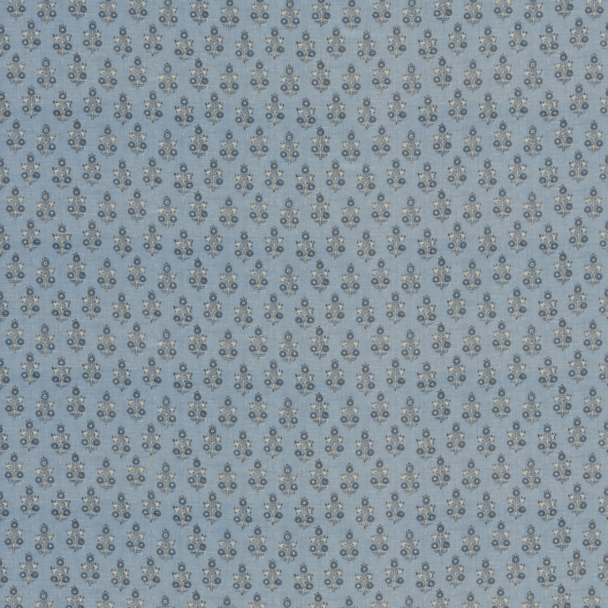 BP11003-5 POPPY SPRIG BLUE G P & J BAKER Fabrics Drapery Upholstery