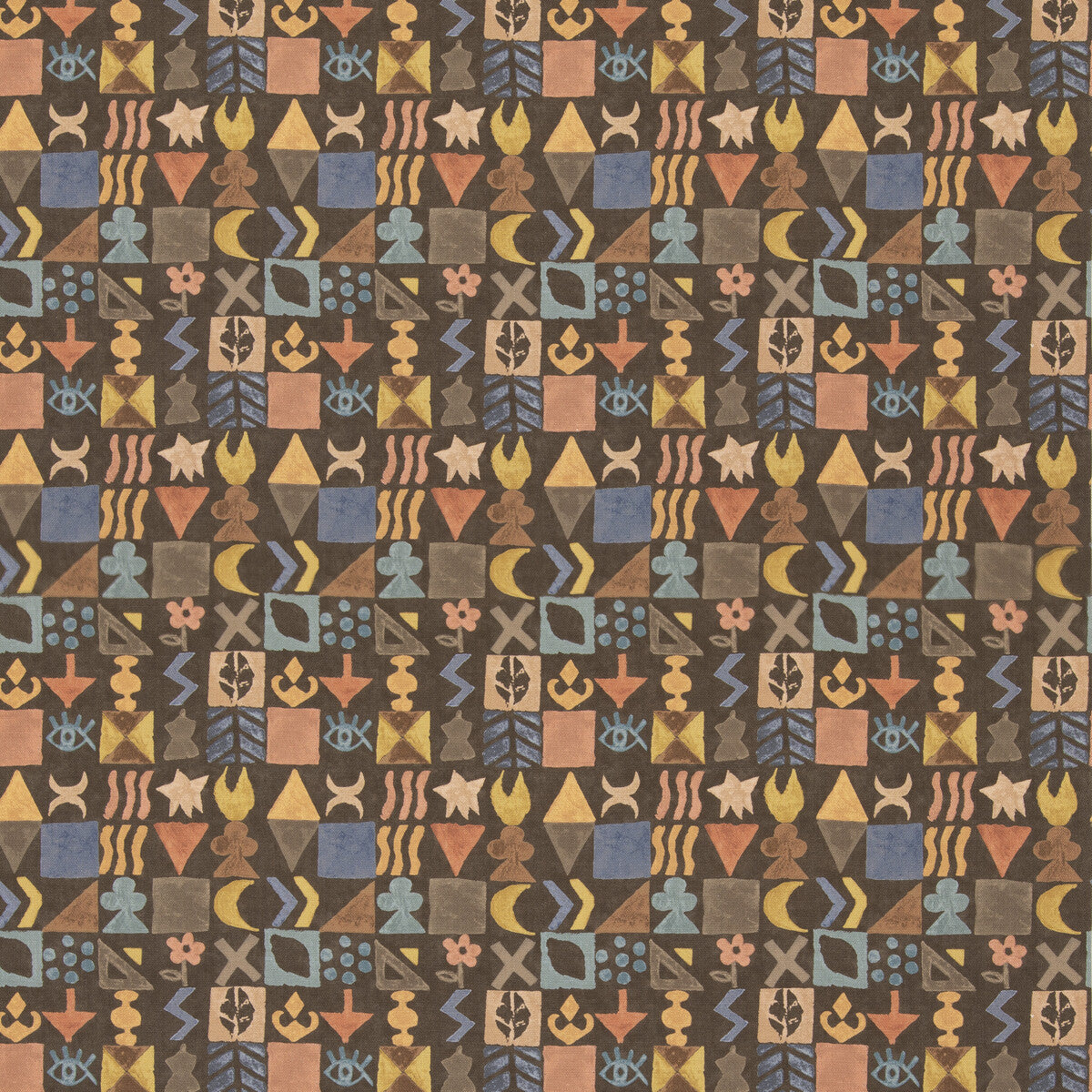 BP11049-2 POTATO PRINT CHOCOLATE G P & J BAKER Fabrics Drapery Upholstery