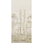 BP11057-1 TALL TREES PRINTED PANEL SOFT GREEN G P & J BAKER Fabrics Drapery Upholstery