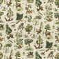 BP11073-1 GERTRUDE DOCUMENT GREEN G P & J BAKER Fabrics Drapery Upholstery