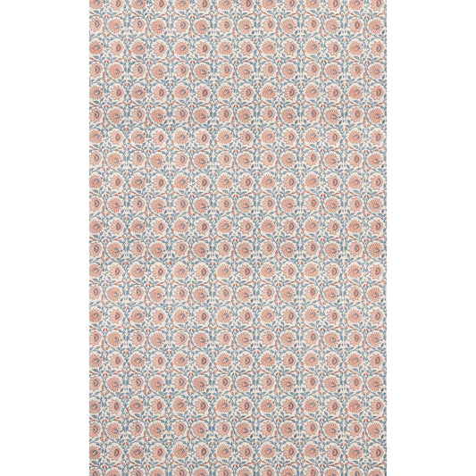 BP11120-5 CECILY RED/BLUE G P & J BAKER Fabric