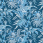 BR-79121-550 SEYCHELLES COTTON PRINT NAVY BRUNSCHWIG & FILS