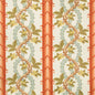 BR-79510-123 JOSSELIN COTTON AND LINEN PRINT SPICE/CELADON BRUNSCHWIG & FILS