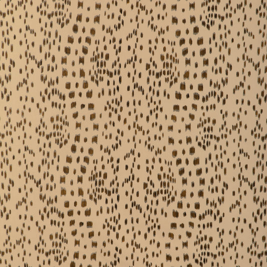 BR-79585-874 LES TOUCHES COTTON PRINT BROWN BRUNSCHWIG & FILS