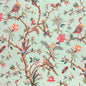 BR-79748-403 BIRDS OF A FEATHER LINEN & COTTON PRINT C ELADON BRUNSCHWIG & FILS