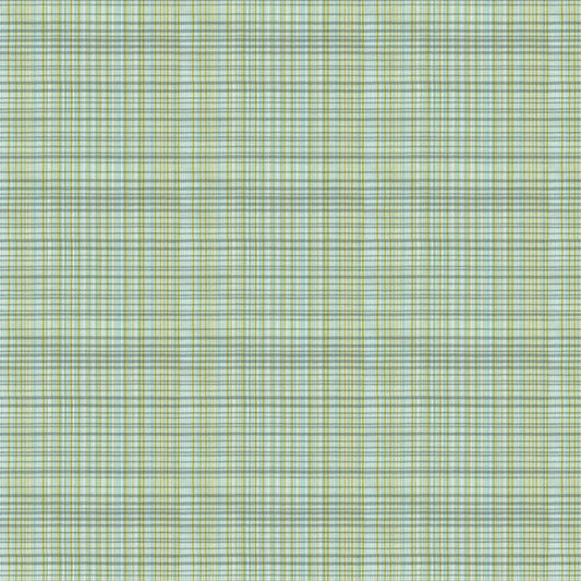 BR-89180-D WHITNEY WOVEN PLAID SLATE BRUNSCHWIG & FILS