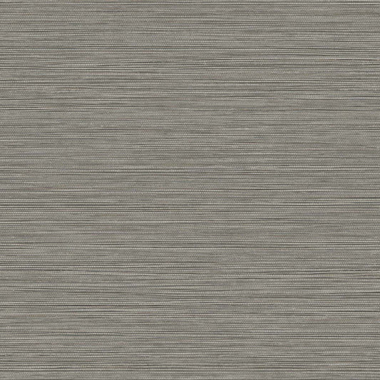 BV30100 Seabrook Designs Texture Gallery Wallpaper Grasslands Charcoal