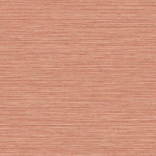 BV30101 Seabrook Designs Texture Gallery Wallpaper Grasslands Salmon