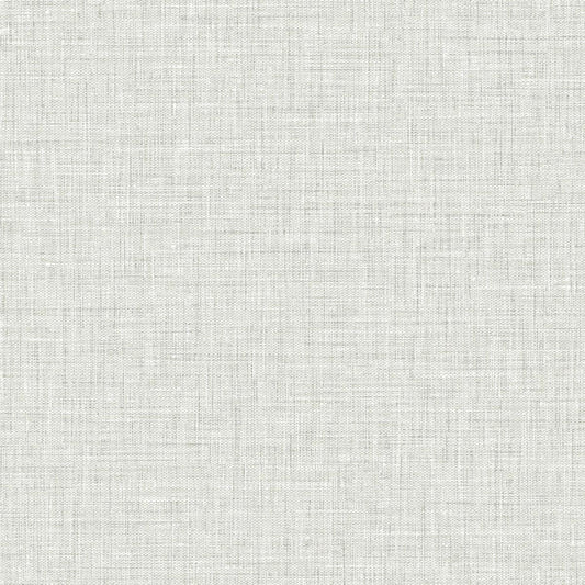 BV30208 Seabrook Designs Texture Gallery Wallpaper Easy Linen Heather Gray