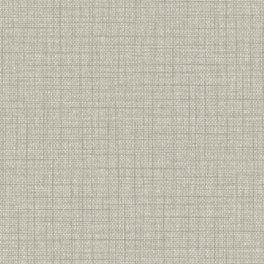 BV30308 Seabrook Designs Texture Gallery Wallpaper Woven Raffia Mindful Gray