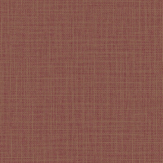 BV30311 Seabrook Designs Texture Gallery Wallpaper Woven Raffia Cabernet
