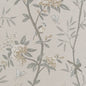 BW45066-1 PEONY & BLOSSOM DOVE/SILVER G P & J BAKER Wallpaper