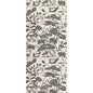 BW45089-1 HERON & LOTUS FLOWER BLACK/WHITE G P & J BAKER Wallpaper
