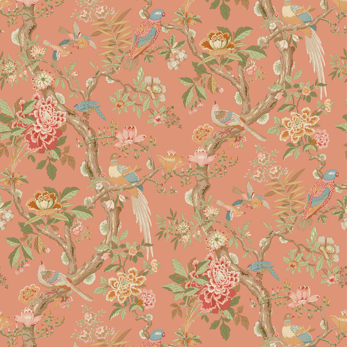 BW45094-2 ELTHAM RED G P & J BAKER Wallpaper