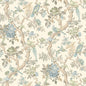 BW45094-4 ELTHAM AQUA G P & J BAKER Wallpaper